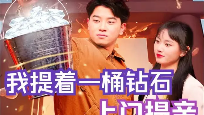 我提着一桶钻石上门提亲海报