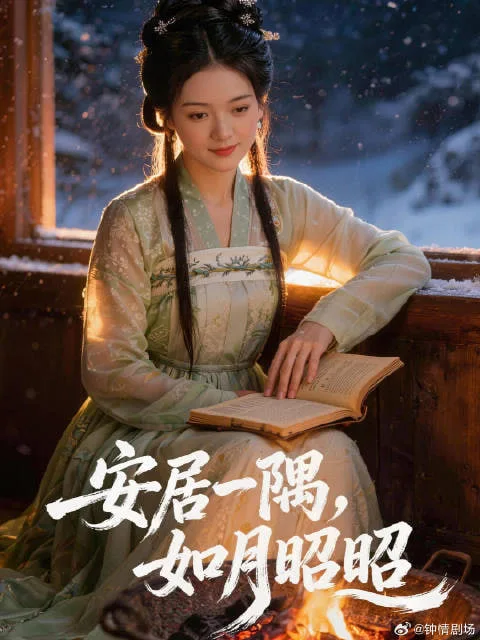 安居一隅，如月昭昭海报