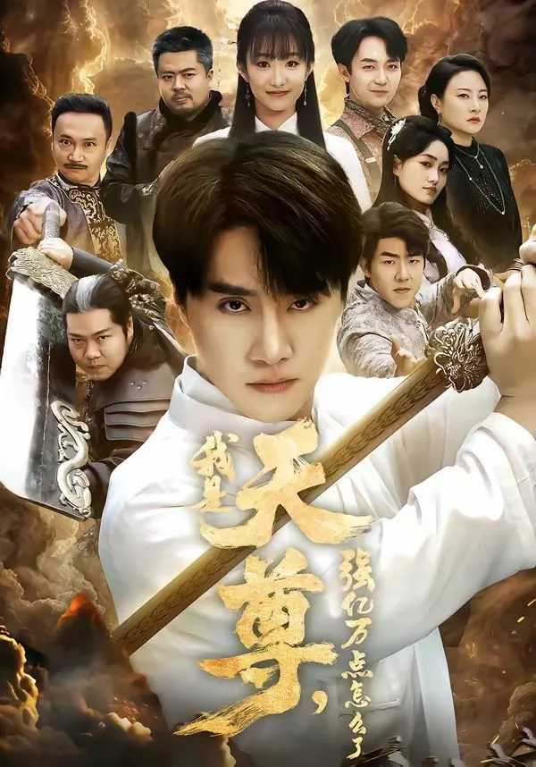 我是天尊，强亿万点怎么了海报