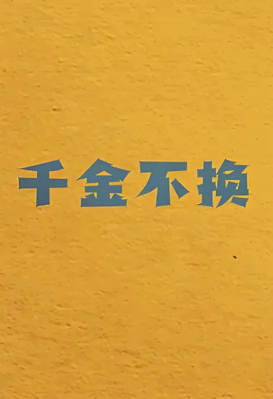 千金不换海报