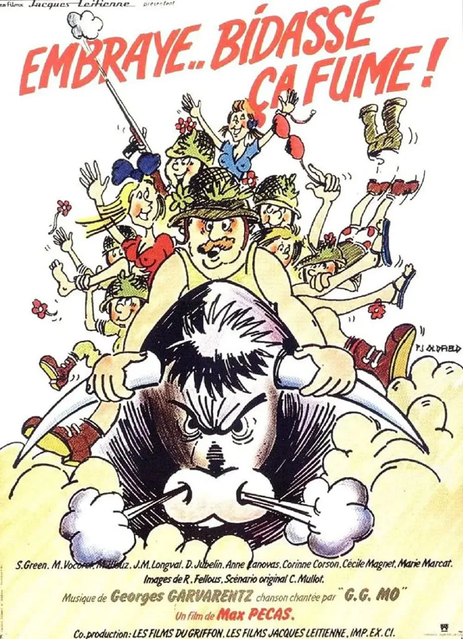 抓住 Bidasse...它冒烟了海报