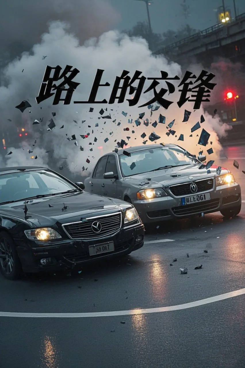 路上的交锋海报