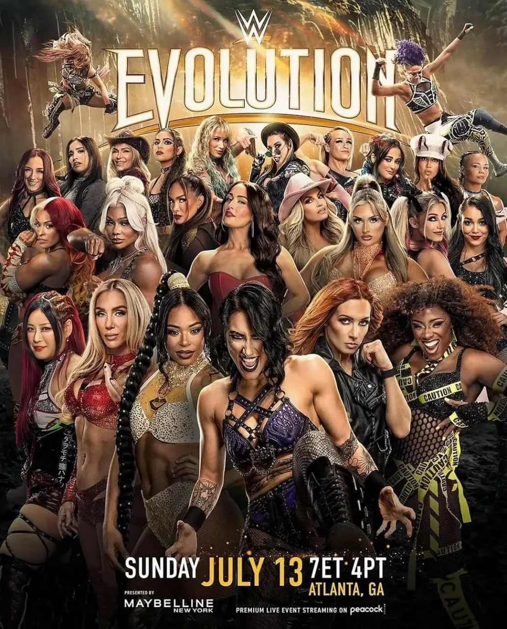 wwe：进化大赛海报