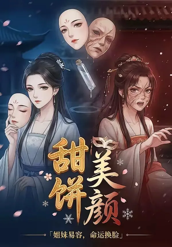 甜饼美颜海报