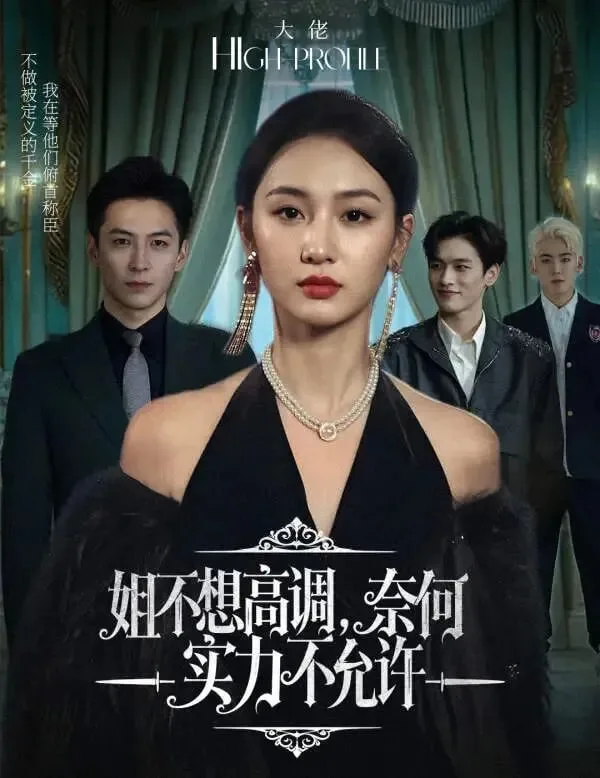 姐不想高调，奈何实力不允许海报
