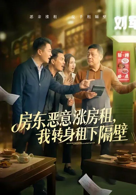 房东恶意涨房租，我转身租下隔壁海报