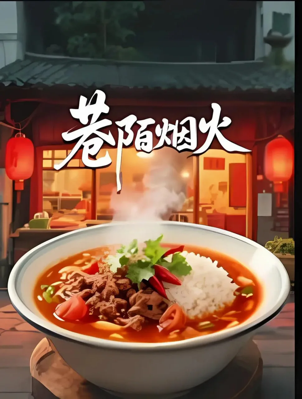 巷陌烟火海报