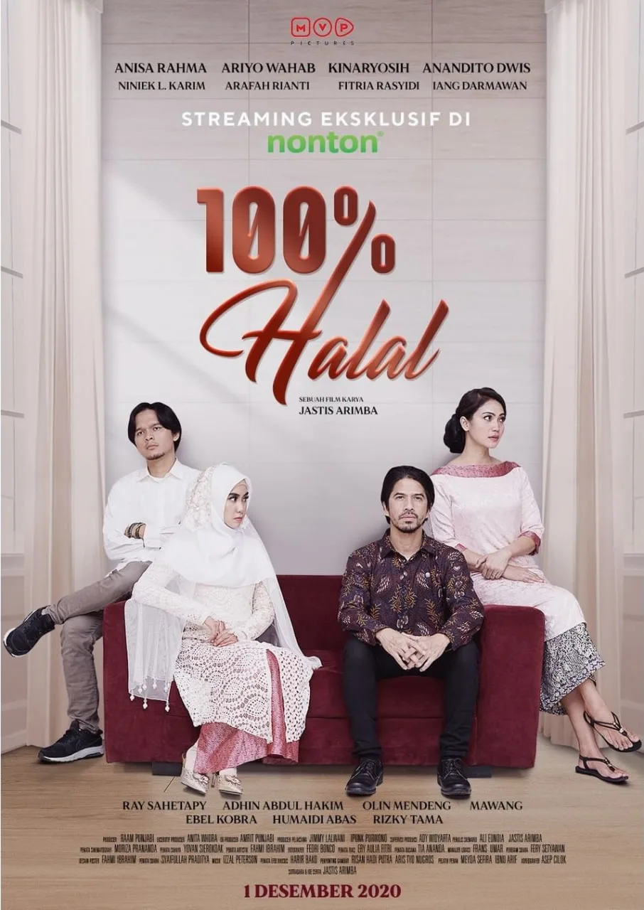100％清真海报