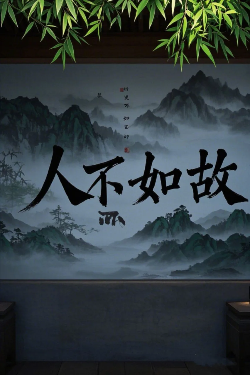 人不如故海报