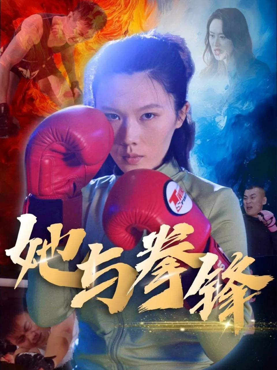 她与拳锋海报